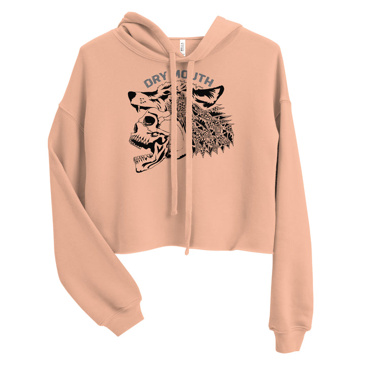 Lone Wolf Crop Hoodie